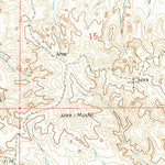 United States Geological Survey Twin Buttes School, MT (1965, 24000-Scale) digital map