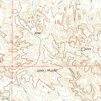 United States Geological Survey Twin Buttes School, MT (1965, 24000-Scale) digital map