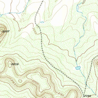 United States Geological Survey Twin Buttes, TX (1957, 24000-Scale) digital map