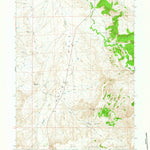 United States Geological Survey Twin Buttes, WY (1960, 24000-Scale) digital map