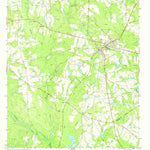 United States Geological Survey Twin City, GA (1971, 24000-Scale) digital map