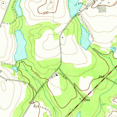 United States Geological Survey Twin City, GA (1971, 24000-Scale) digital map
