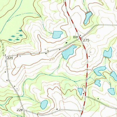 United States Geological Survey Twin City SE, GA (1971, 24000-Scale) digital map