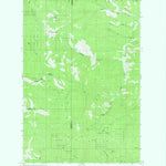United States Geological Survey Twin Crags, ID (1950, 24000-Scale) digital map