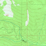 United States Geological Survey Twin Crags, ID (1950, 24000-Scale) digital map