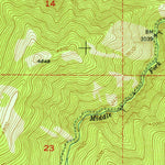 United States Geological Survey Twin Crags, ID (1952, 24000-Scale) digital map