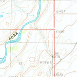 United States Geological Survey Twin Creek, WY (1987, 24000-Scale) digital map