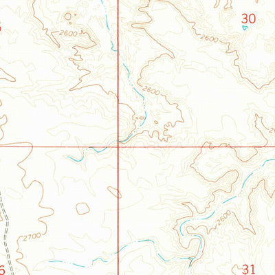 United States Geological Survey Twin Forks Reservoir, MT (1967, 24000-Scale) digital map