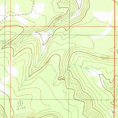 United States Geological Survey Twin Hollow, UT (1985, 24000-Scale) digital map