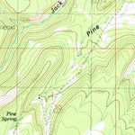 United States Geological Survey Twin Hollow, UT (1985, 24000-Scale) digital map