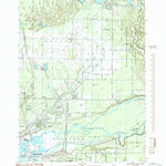 United States Geological Survey Twin Lake, MI (1985, 24000-Scale) digital map