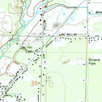 United States Geological Survey Twin Lake, MI (1985, 24000-Scale) digital map