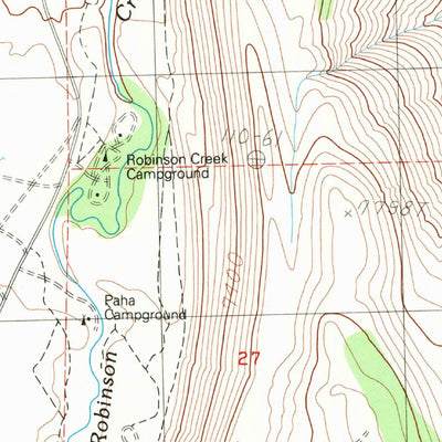 United States Geological Survey Twin Lakes, CA (1990, 24000-Scale) digital map
