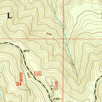 United States Geological Survey Twin Lakes Mountain, OR (1997, 24000-Scale) digital map