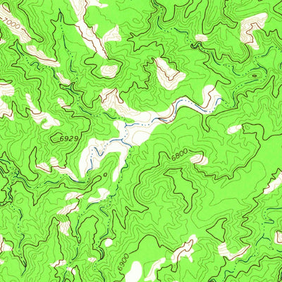 United States Geological Survey Twin Lakes, NM (1963, 24000-Scale) digital map