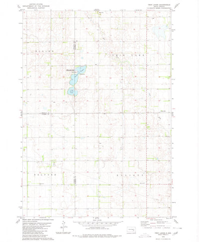 United States Geological Survey Twin Lakes, SD (1979, 24000-Scale) digital map