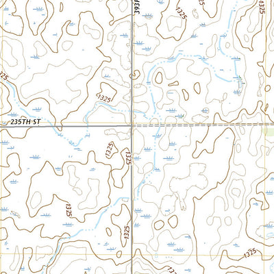 United States Geological Survey Twin Lakes, SD (2021, 24000-Scale) digital map