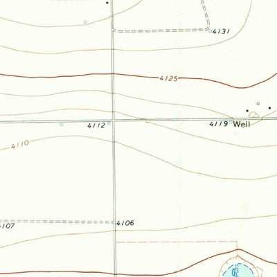 United States Geological Survey Twin Lakes, TX (1965, 24000-Scale) digital map