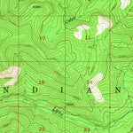 United States Geological Survey Twin Lakes, WA (1952, 62500-Scale) digital map