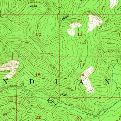 United States Geological Survey Twin Lakes, WA (1952, 62500-Scale) digital map