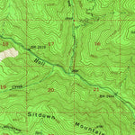 United States Geological Survey Twin Lakes, WA (1952, 62500-Scale) digital map