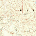United States Geological Survey Twin Lakes, WA (1985, 24000-Scale) digital map