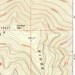 United States Geological Survey Twin Lakes, WA (1985, 24000-Scale) digital map