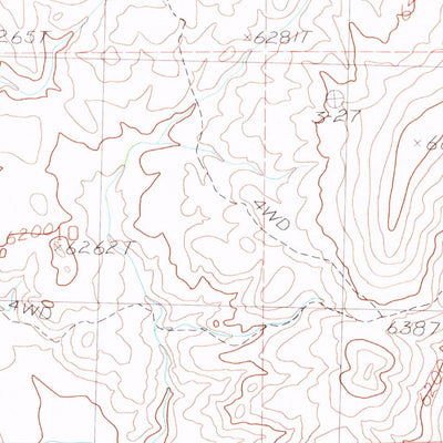 United States Geological Survey Twin Meadows Ranch, NV (1989, 24000-Scale) digital map