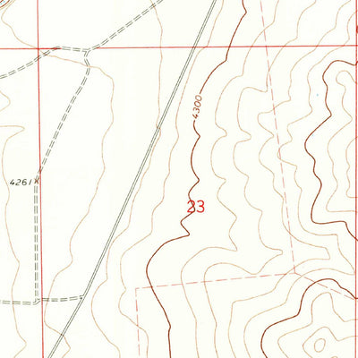 United States Geological Survey Twin Mesa, NM (1968, 24000-Scale) digital map
