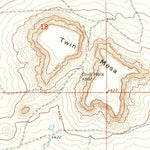United States Geological Survey Twin Mesa, NM (1968, 24000-Scale) digital map