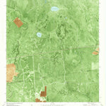 United States Geological Survey Twin Mott Lake, TX (1978, 24000-Scale) digital map