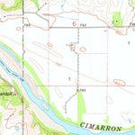 United States Geological Survey Twin Mounds, OK (1975, 24000-Scale) digital map