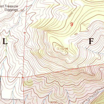 United States Geological Survey Twin Mountains, CO (2001, 24000-Scale) digital map
