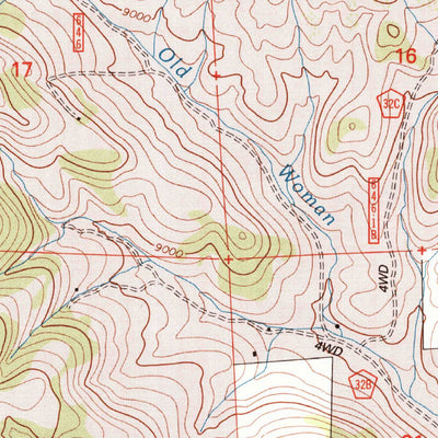 United States Geological Survey Twin Mountains, CO (2001, 24000-Scale) digital map