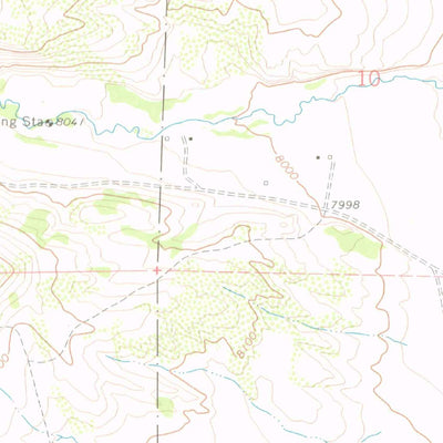 United States Geological Survey Twin Mountains SE, CO (1967, 24000-Scale) digital map