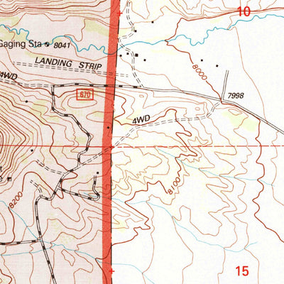United States Geological Survey Twin Mountains SE, CO (2001, 24000-Scale) digital map