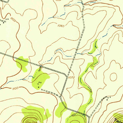 United States Geological Survey Twin Mountains, TX (1947, 24000-Scale) digital map