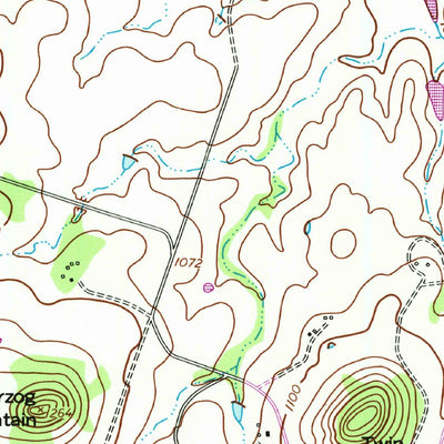 United States Geological Survey Twin Mountains, TX (1958, 24000-Scale) digital map