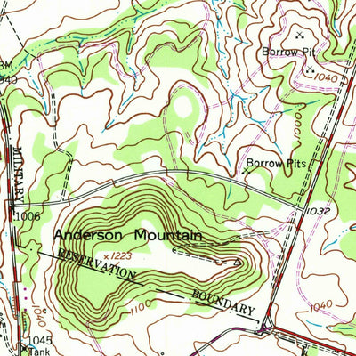 United States Geological Survey Twin Mountains, TX (1958, 24000-Scale) digital map