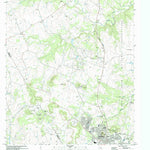 United States Geological Survey Twin Mountains, TX (1995, 24000-Scale) digital map