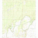 United States Geological Survey Twin Oaks, LA (1988, 24000-Scale) digital map