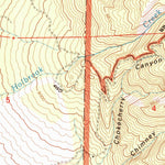 United States Geological Survey Twin Peaks, CO (2001, 24000-Scale) digital map