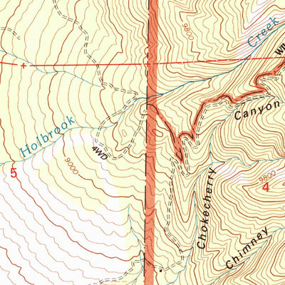 United States Geological Survey Twin Peaks, CO (2001, 24000-Scale) digital map