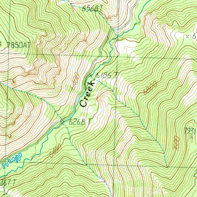United States Geological Survey Twin Peaks, ID (1989, 24000-Scale) digital map