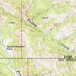 United States Geological Survey Twin Peaks, WY (1969, 24000-Scale) digital map