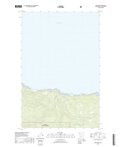 United States Geological Survey Twin Rivers, WA (2020, 24000-Scale) digital map
