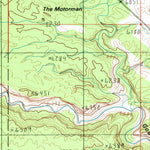 United States Geological Survey Twin Rocks, UT (1985, 24000-Scale) digital map
