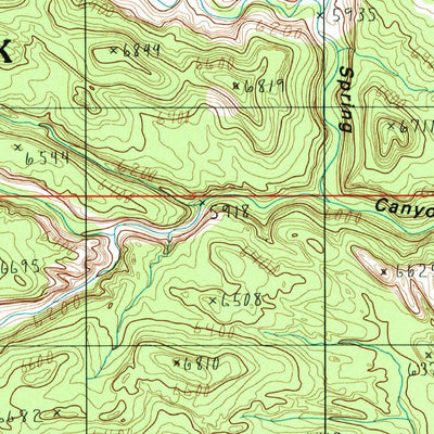 United States Geological Survey Twin Rocks, UT (1985, 24000-Scale) digital map