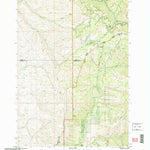 United States Geological Survey Twin Sisters, ID (2004, 24000-Scale) digital map