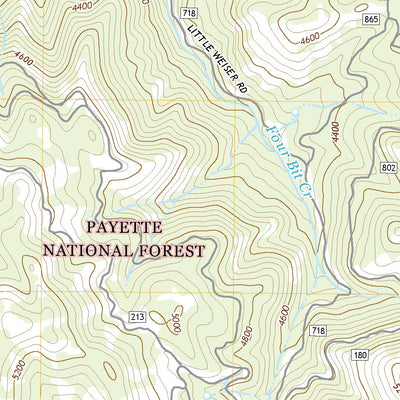 United States Geological Survey Twin Sisters, ID (2020, 24000-Scale) digital map
